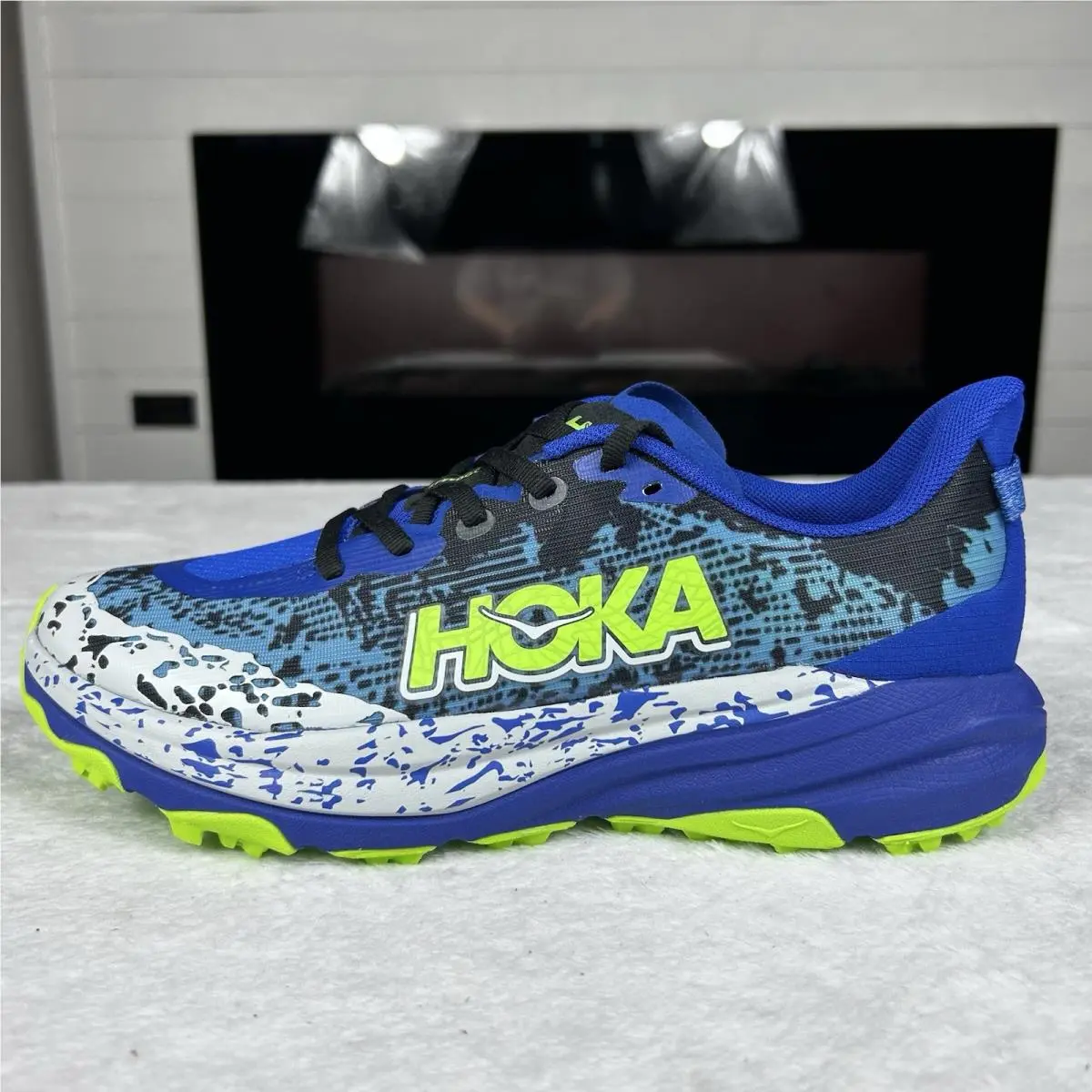 Hoka shoes - Hoka One One Speedgoat - One One Speedgoat - Blue (UPC: 0198605162824) 0