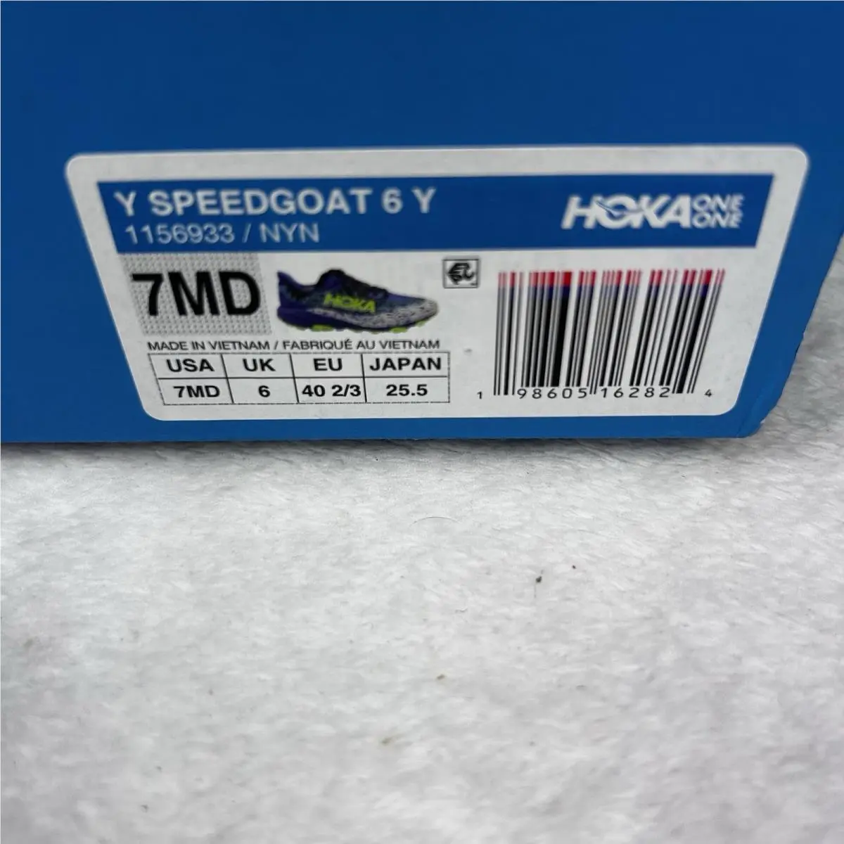 Hoka shoes - Hoka One One Speedgoat - One One Speedgoat - Blue (UPC: 0198605162824) 13