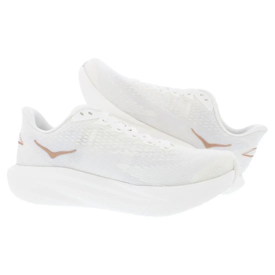 Hoka shoes - Frost/Rose Gold, Main: White (UPC: 198605585739) 1