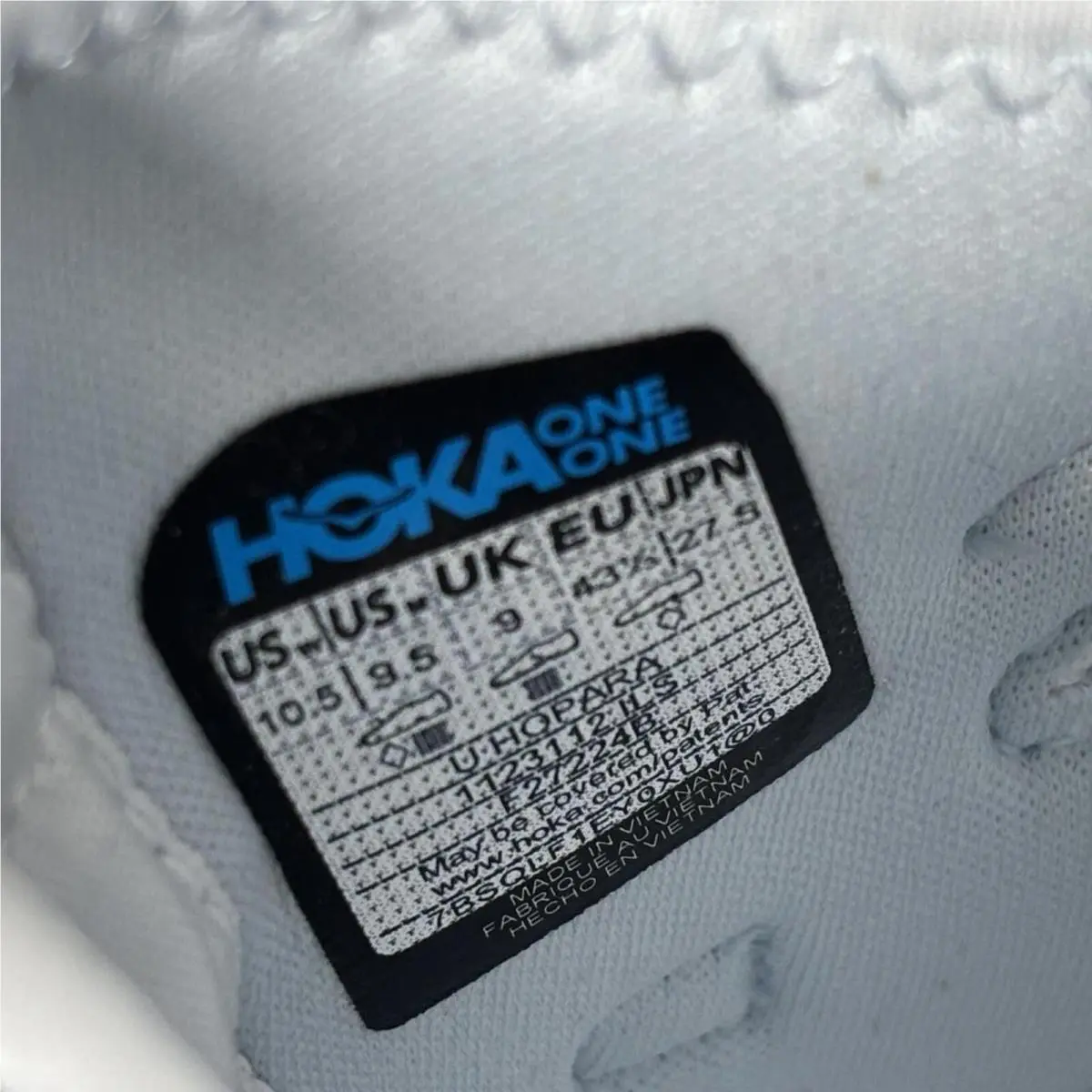 Hoka shoes - NA - Blue 4
