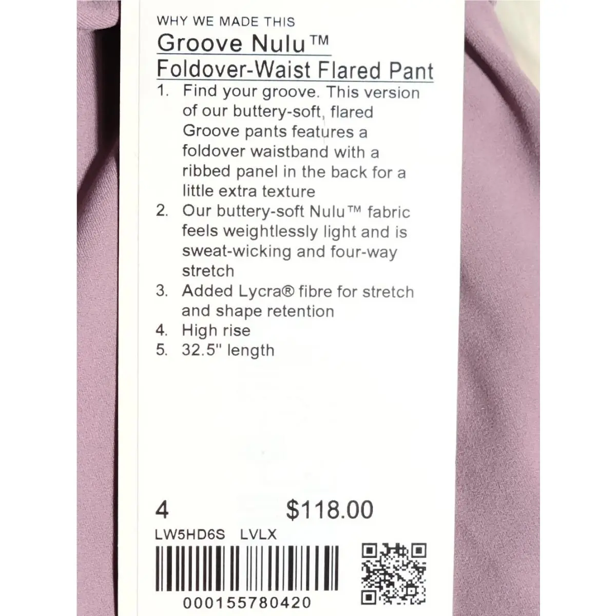 Lululemon clothing - Purple 4