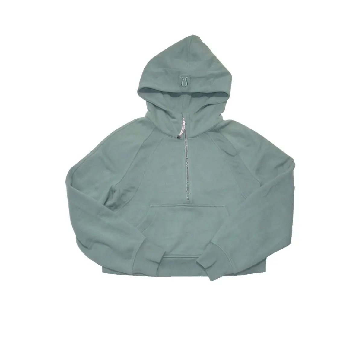 Lululemon Scuba Oversized Half Zip Hoodie in Tidewater Teal Sweatshirt Xs/s