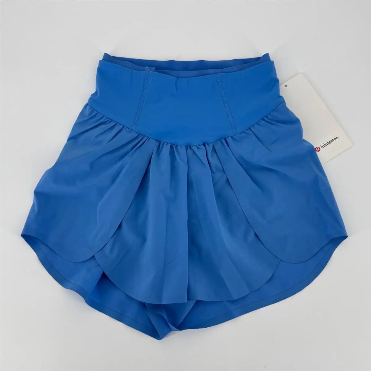 Lululemon Go Further High-rise Split Short 3 Pool Blue LW7DJ3S Running Size 2