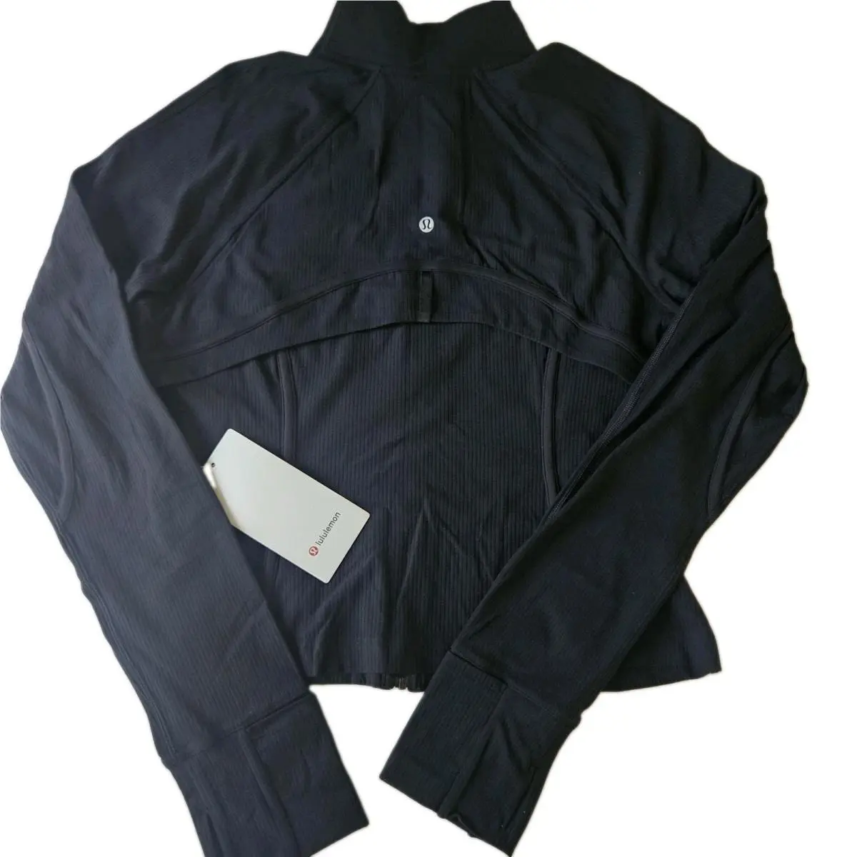 Lululemon clothing - Define Cropped Jacket Ribbed Nulu - LW3FYSS BLK - Black 0