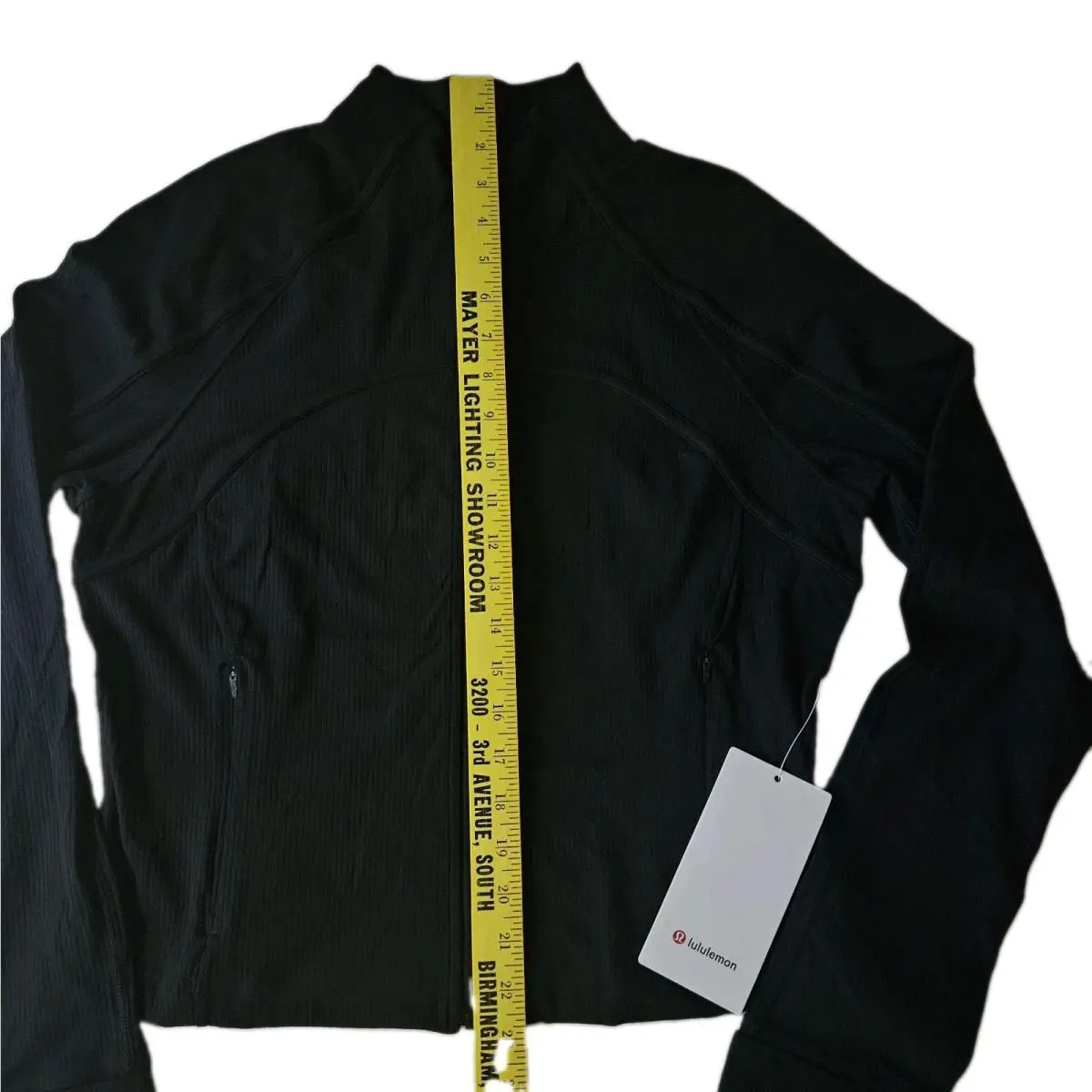 Lululemon clothing - Define Cropped Jacket Ribbed Nulu - LW3FYSS BLK - Black 5