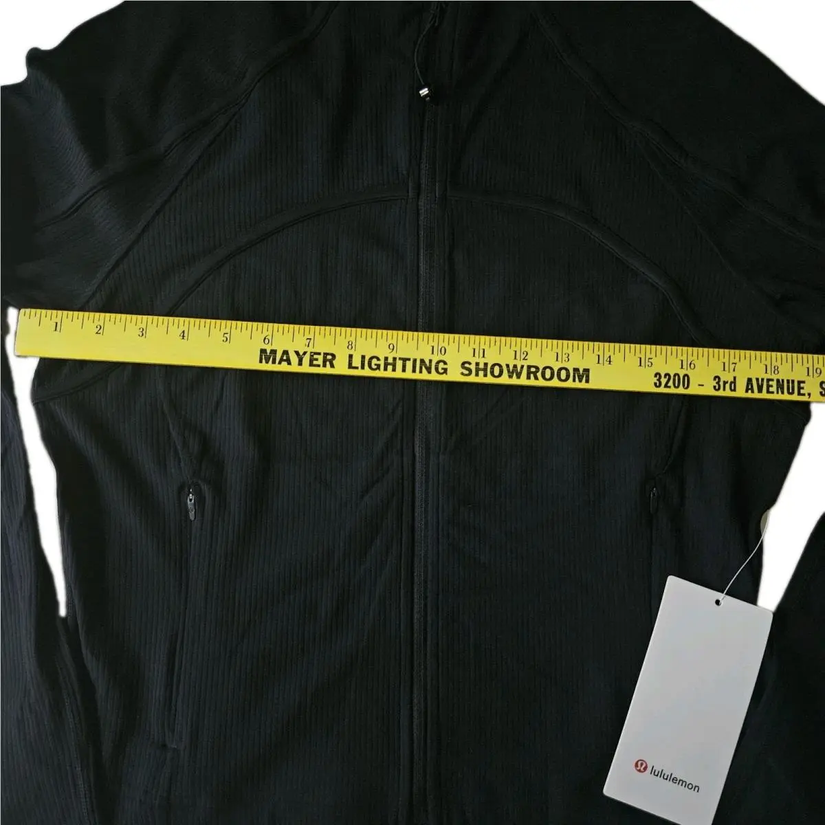 Lululemon clothing - Define Cropped Jacket Ribbed Nulu - LW3FYSS BLK - Black 7