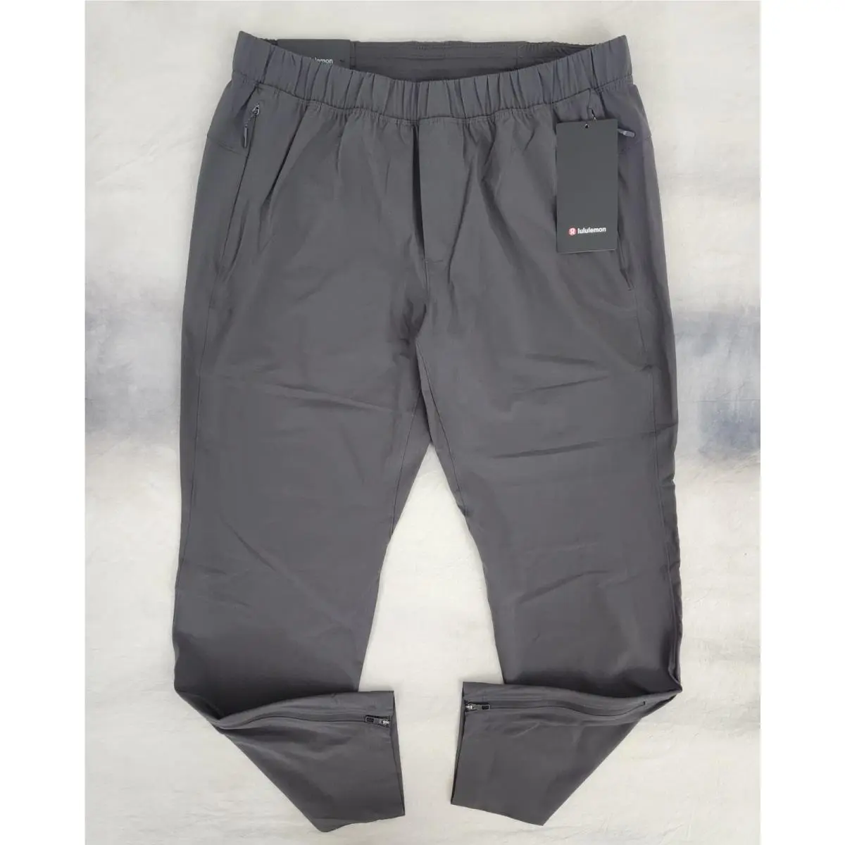 Lululemon Mile Maker Pant Regular Men`s Size XL Graphite Grey