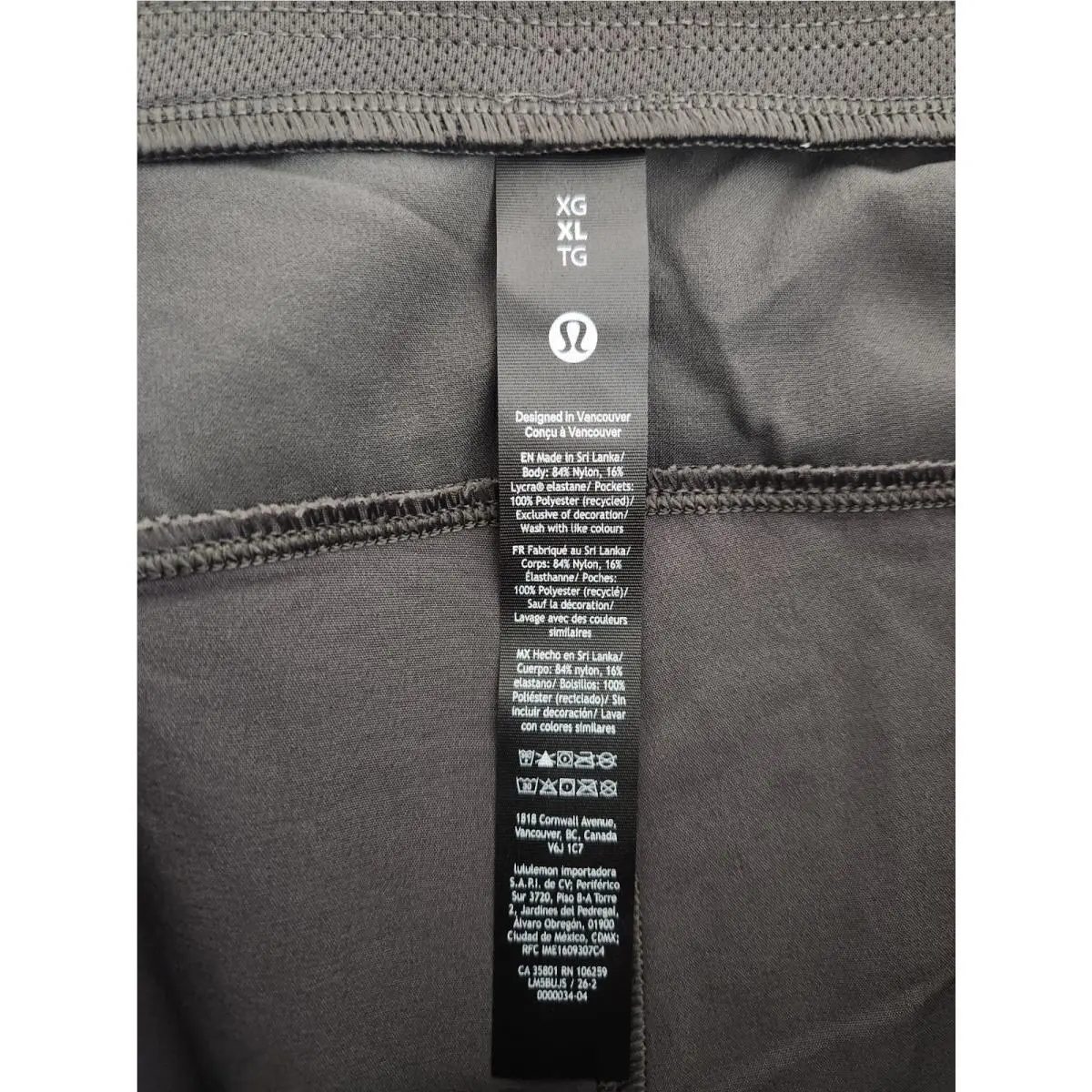 Lululemon clothing - Lululemon Mile Maker - Mile Maker - Graphite Grey 5