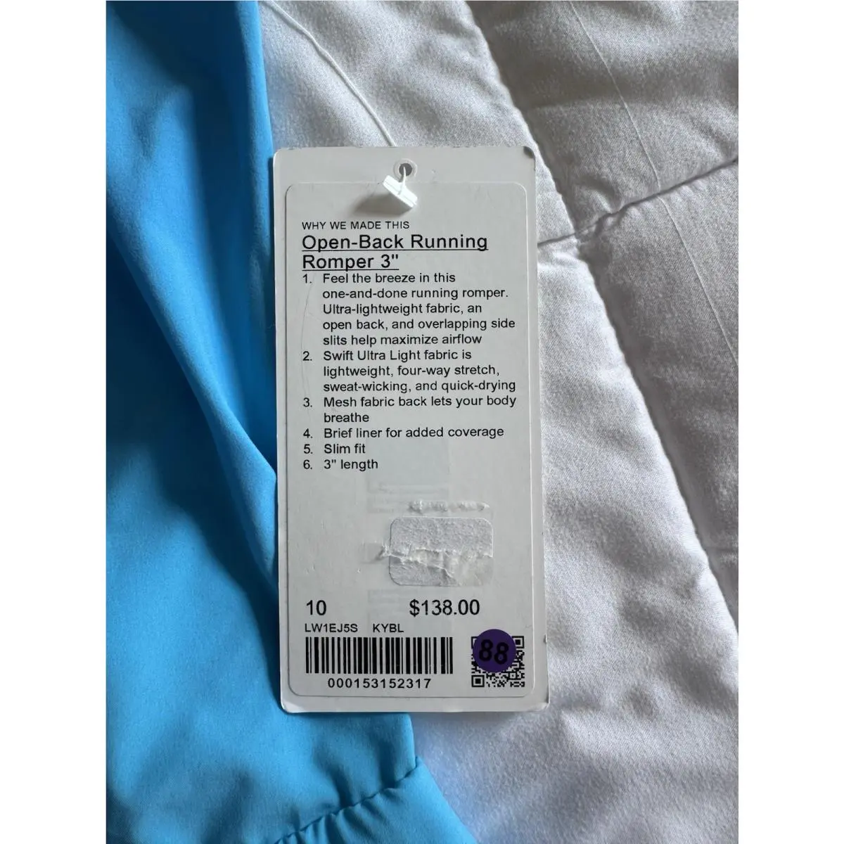 Lululemon clothing - Blue, Exterior: Blue 2