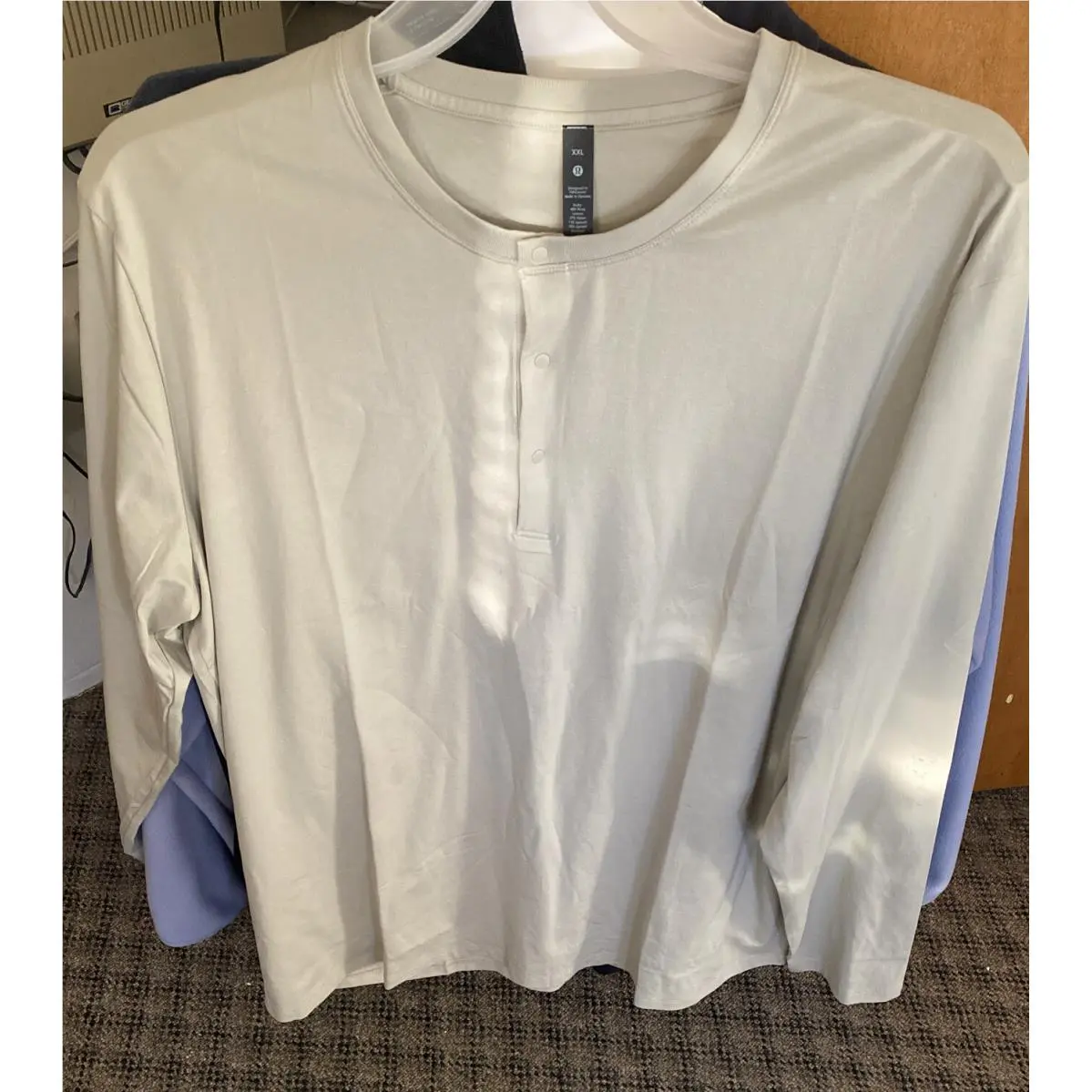 Lululemon The Fundamental Long Sleeve Henley Xxl