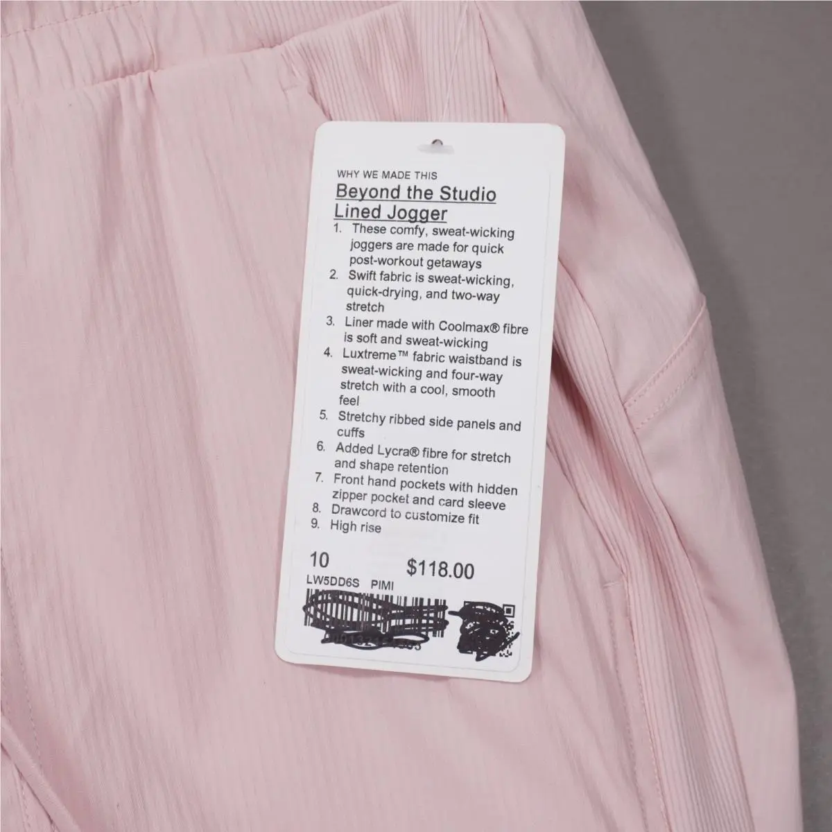Lululemon clothing - W5DD6S - W5DD6S - Pink 4