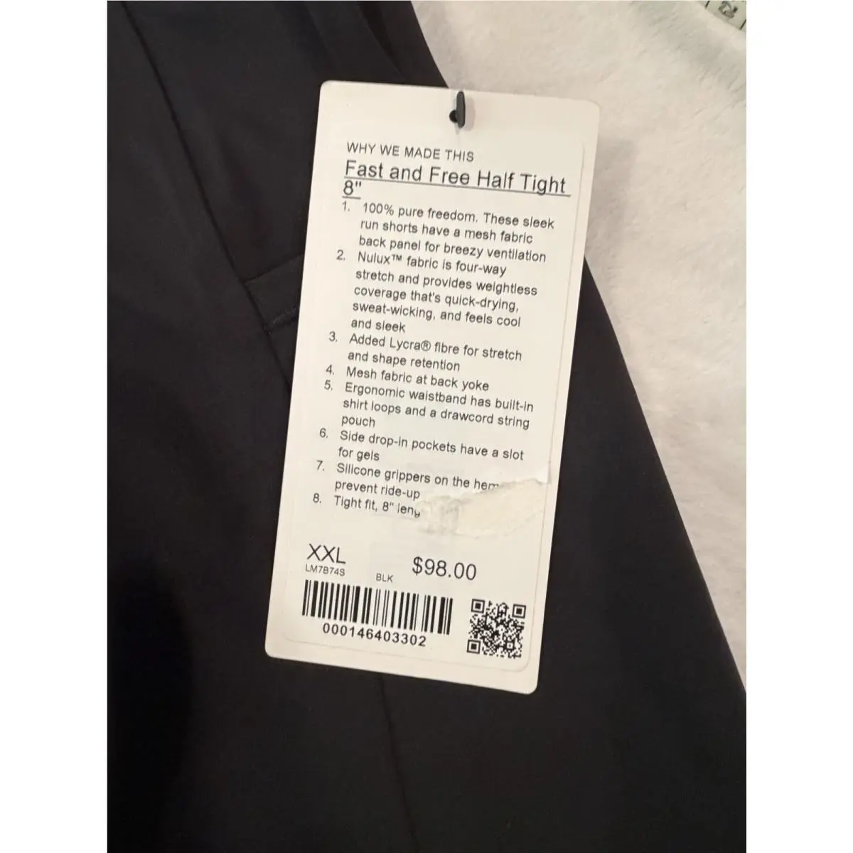Lululemon clothing - Black 5