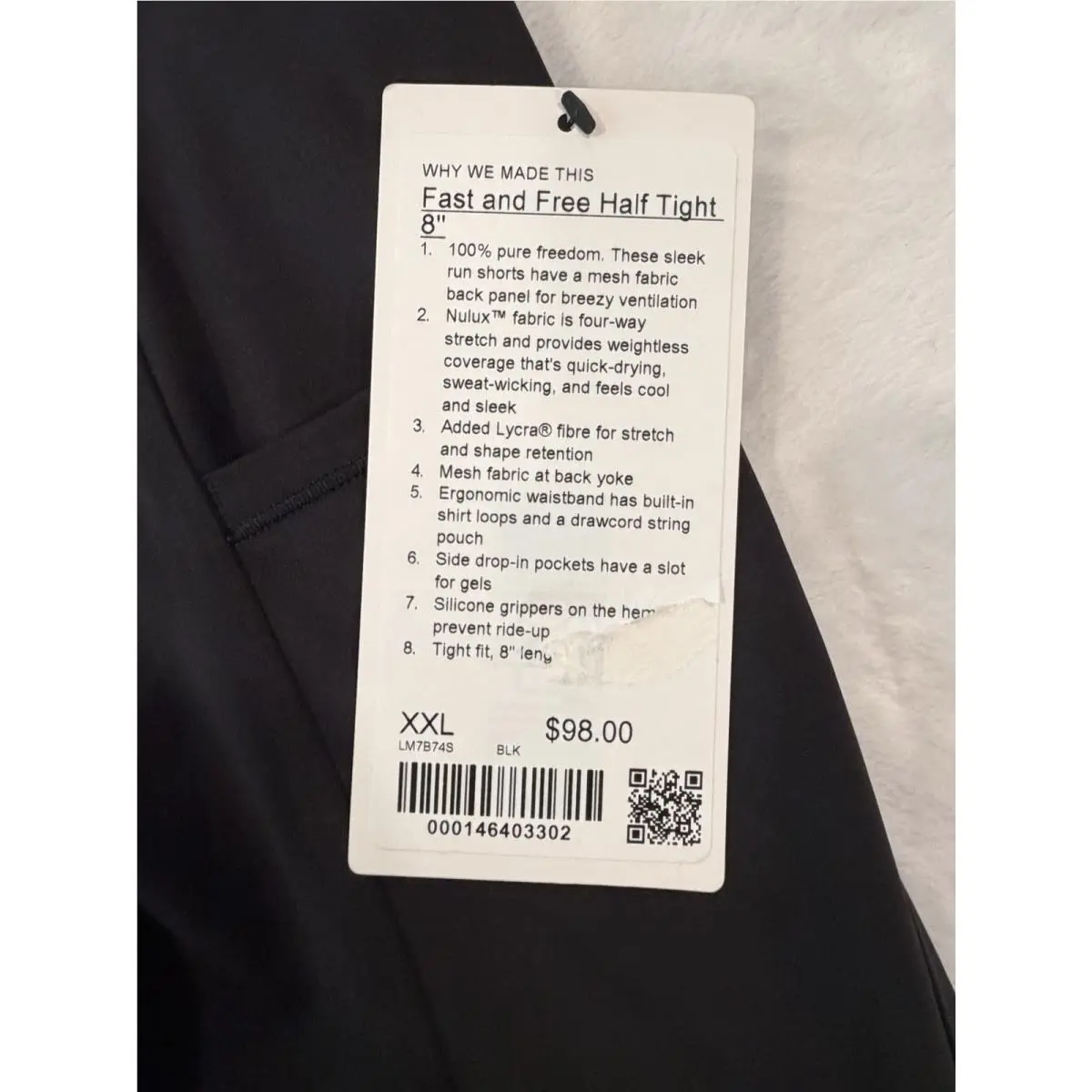 Lululemon clothing - Black 7