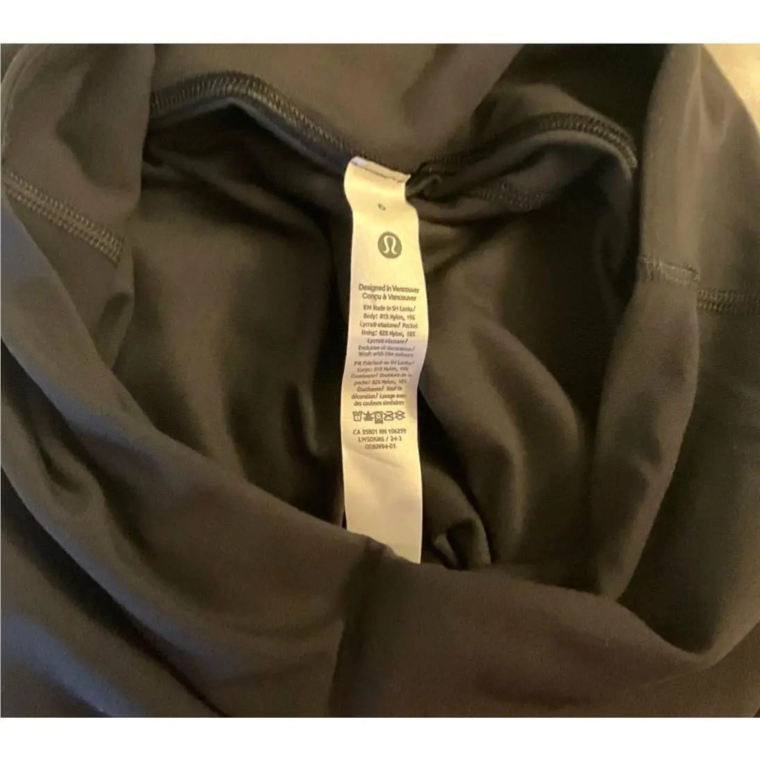 Lululemon clothing - Black 5