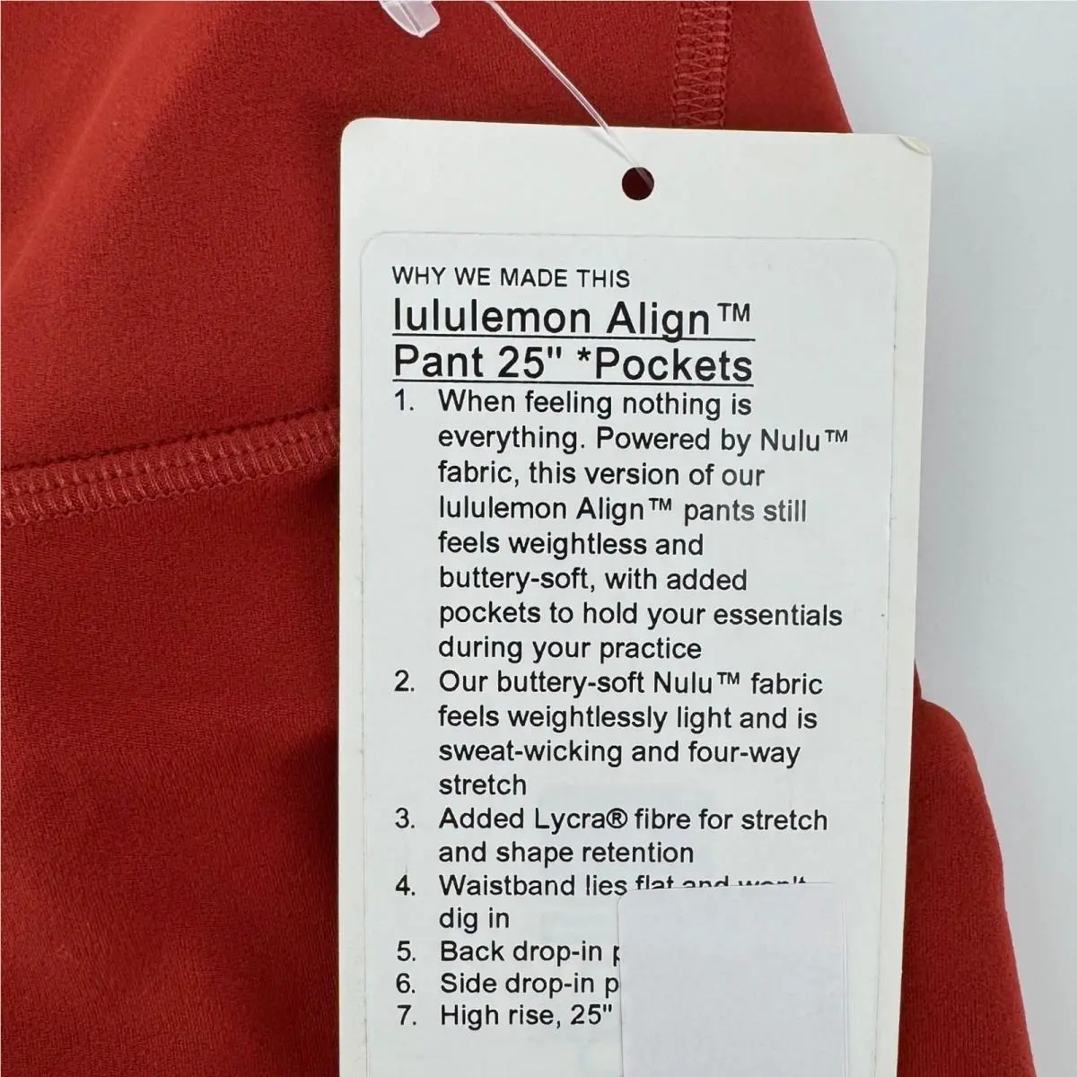Lululemon clothing - Lululemon Align Pant 25