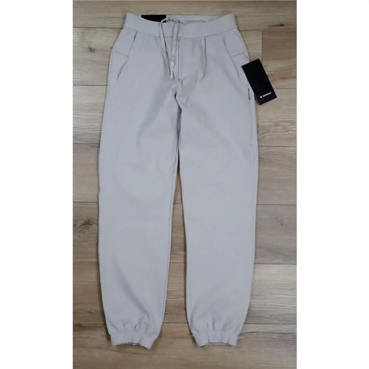 Lululemon Mens Sojourn Jogger Regular XS Beige Pants Stretch Tapered Gym