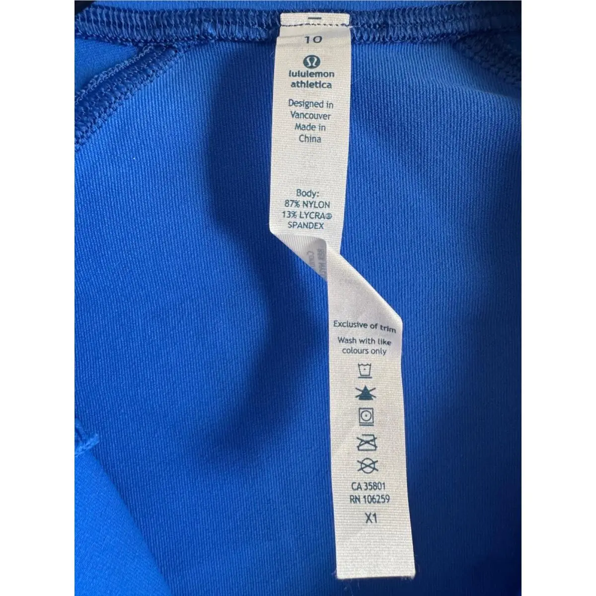 Lululemon clothing - Nice Asana Jacket - Nice Asana Jacket - Blue 1