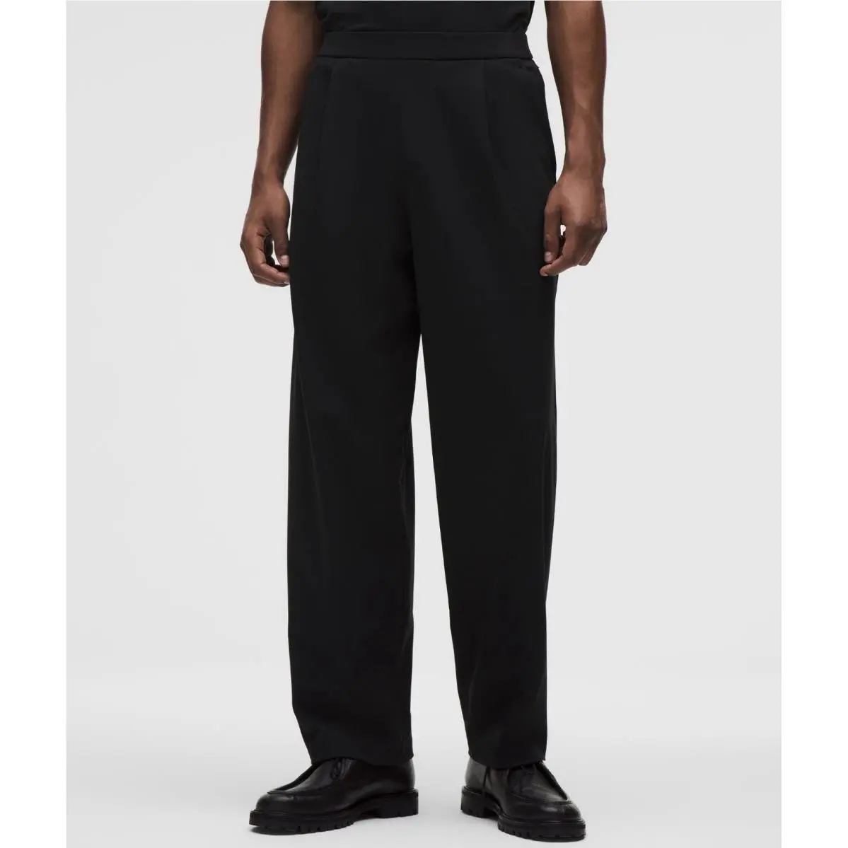 Lululemon Daydrift Relaxed Fit Pleated Trouser Pants Black - XL