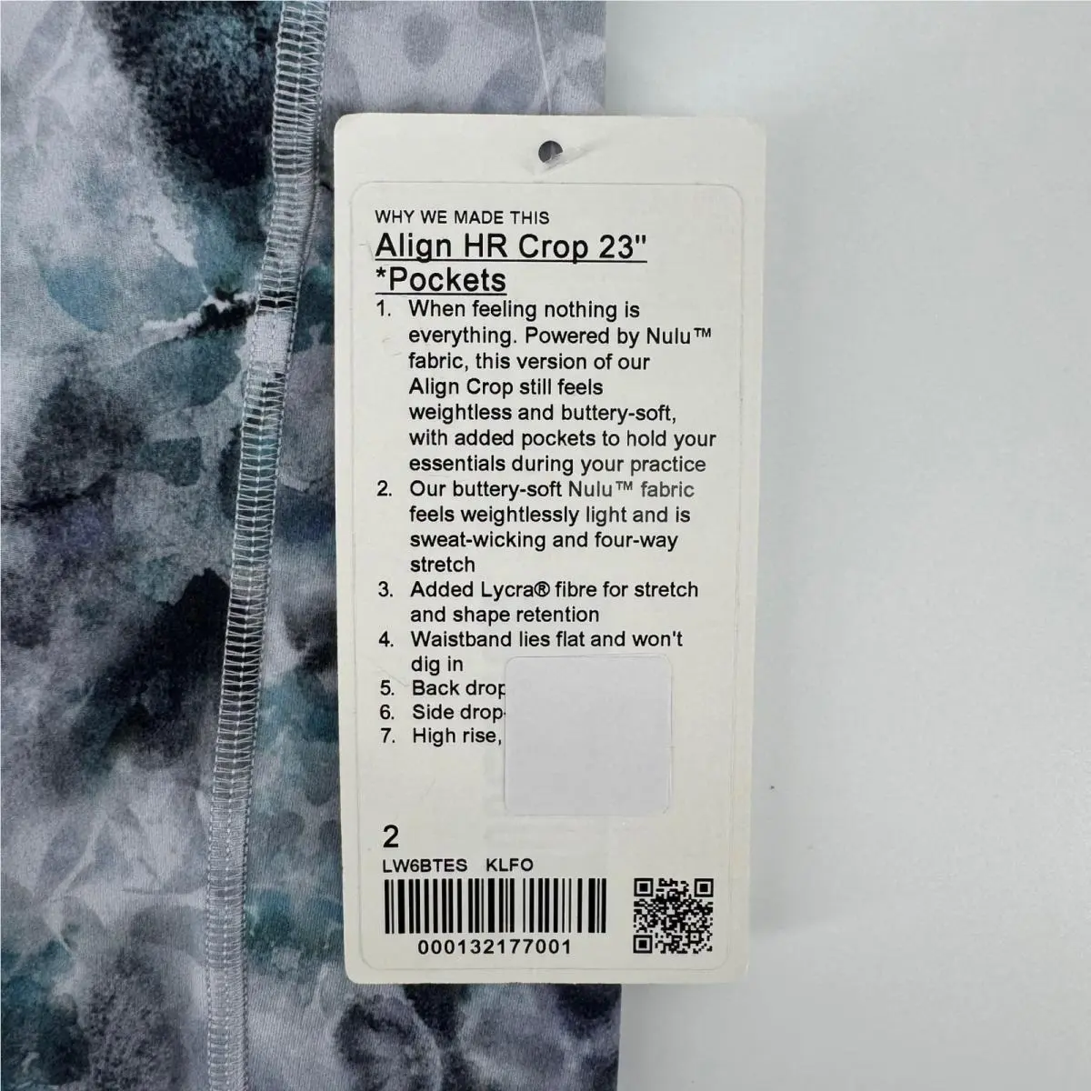 Lululemon clothing - Align HR Crop 23