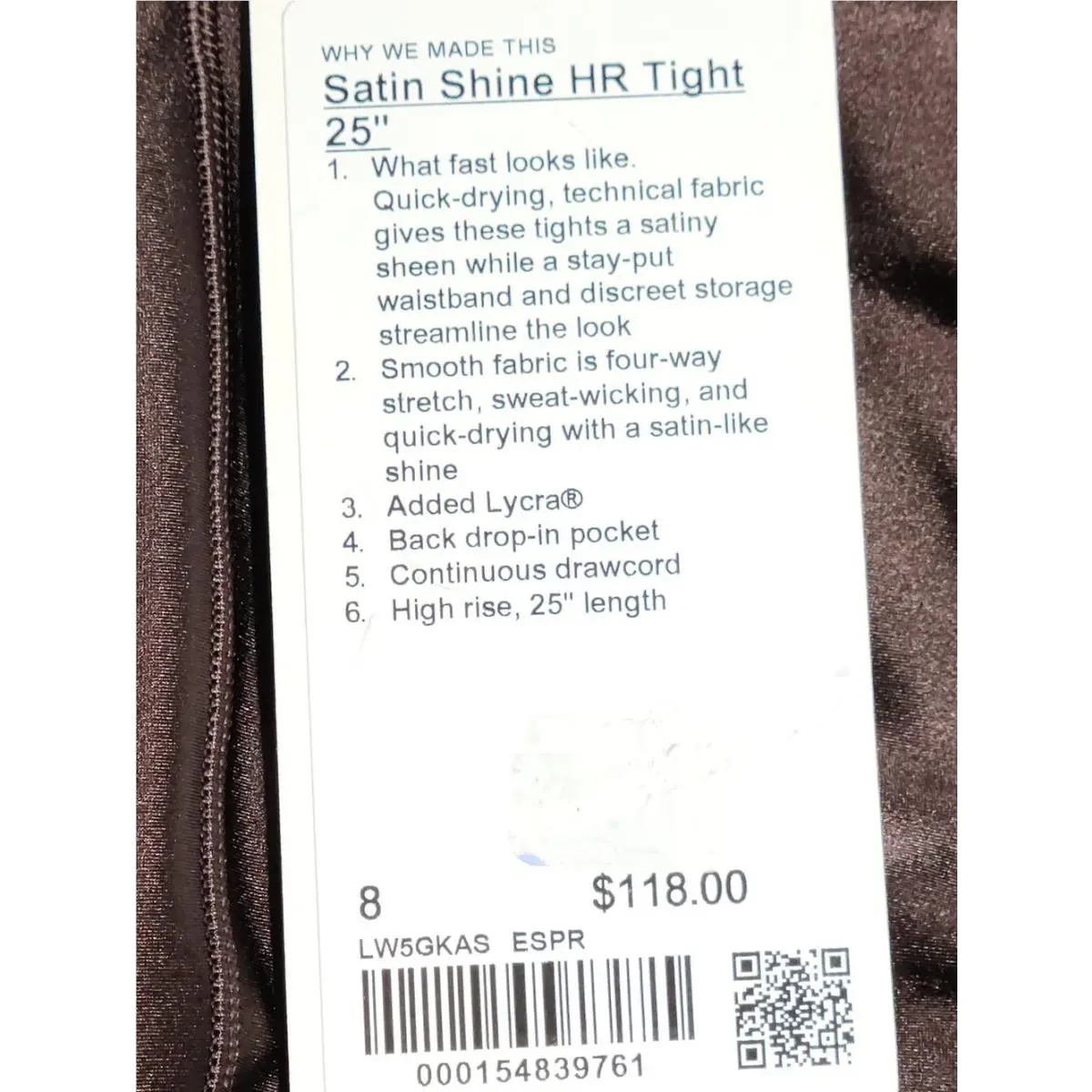 Lululemon clothing - Brown 3