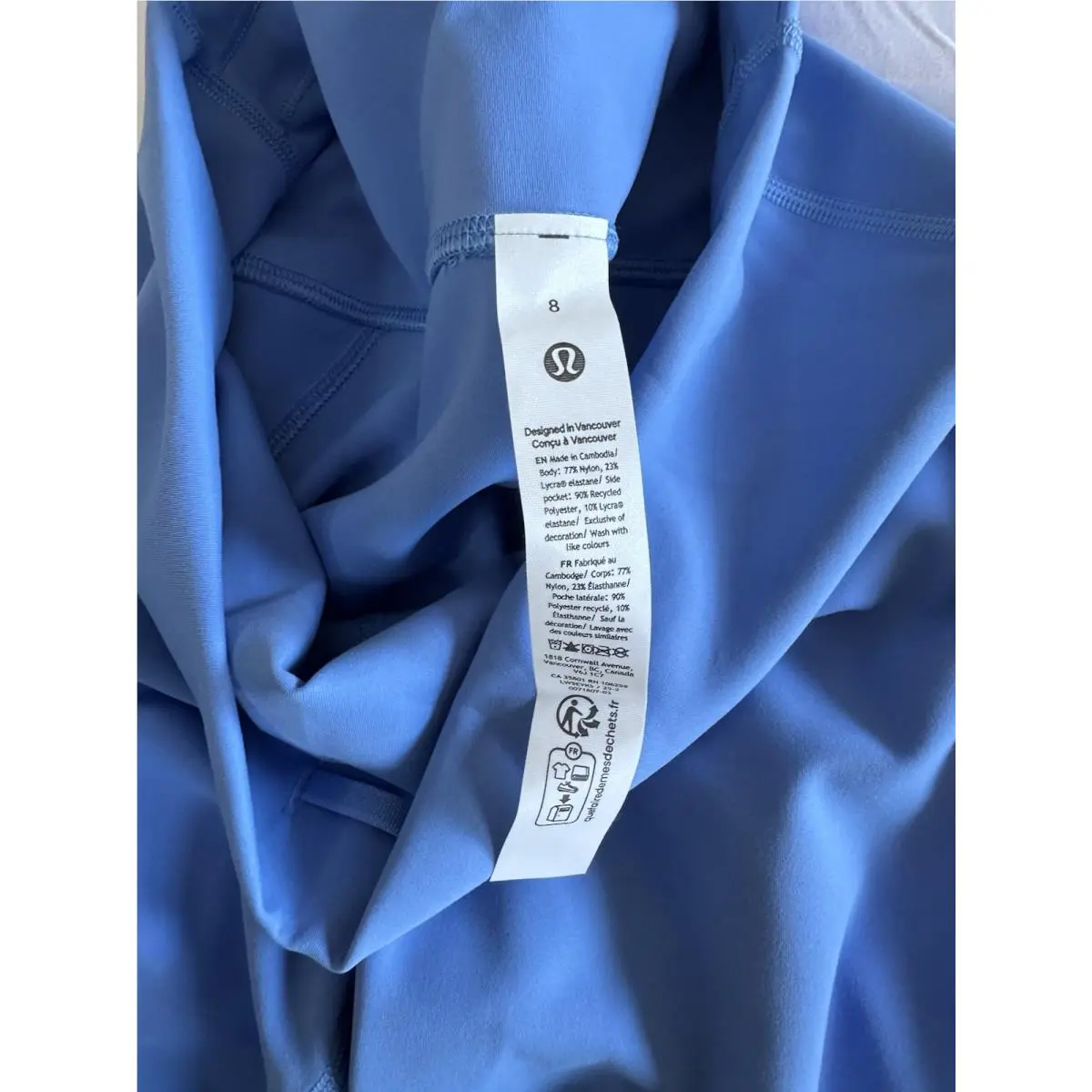 Lululemon clothing - Blue 8