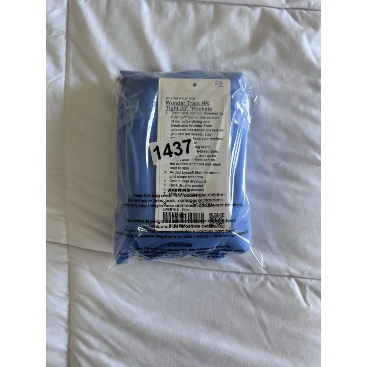 Lululemon clothing - Blue 9