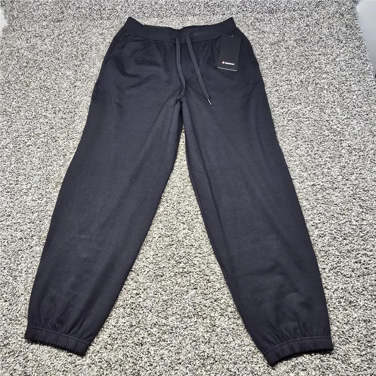 Lululemon Heavy Soft Jersey Relaxed Jogger Regular Black Men`s Medium