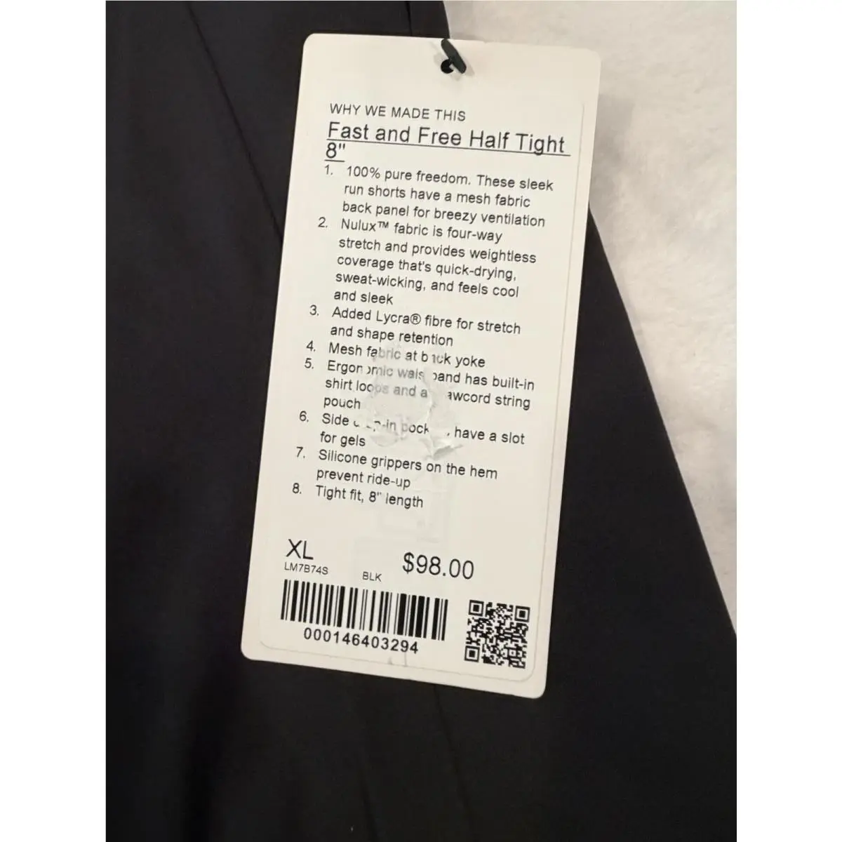 Lululemon clothing - Black 5