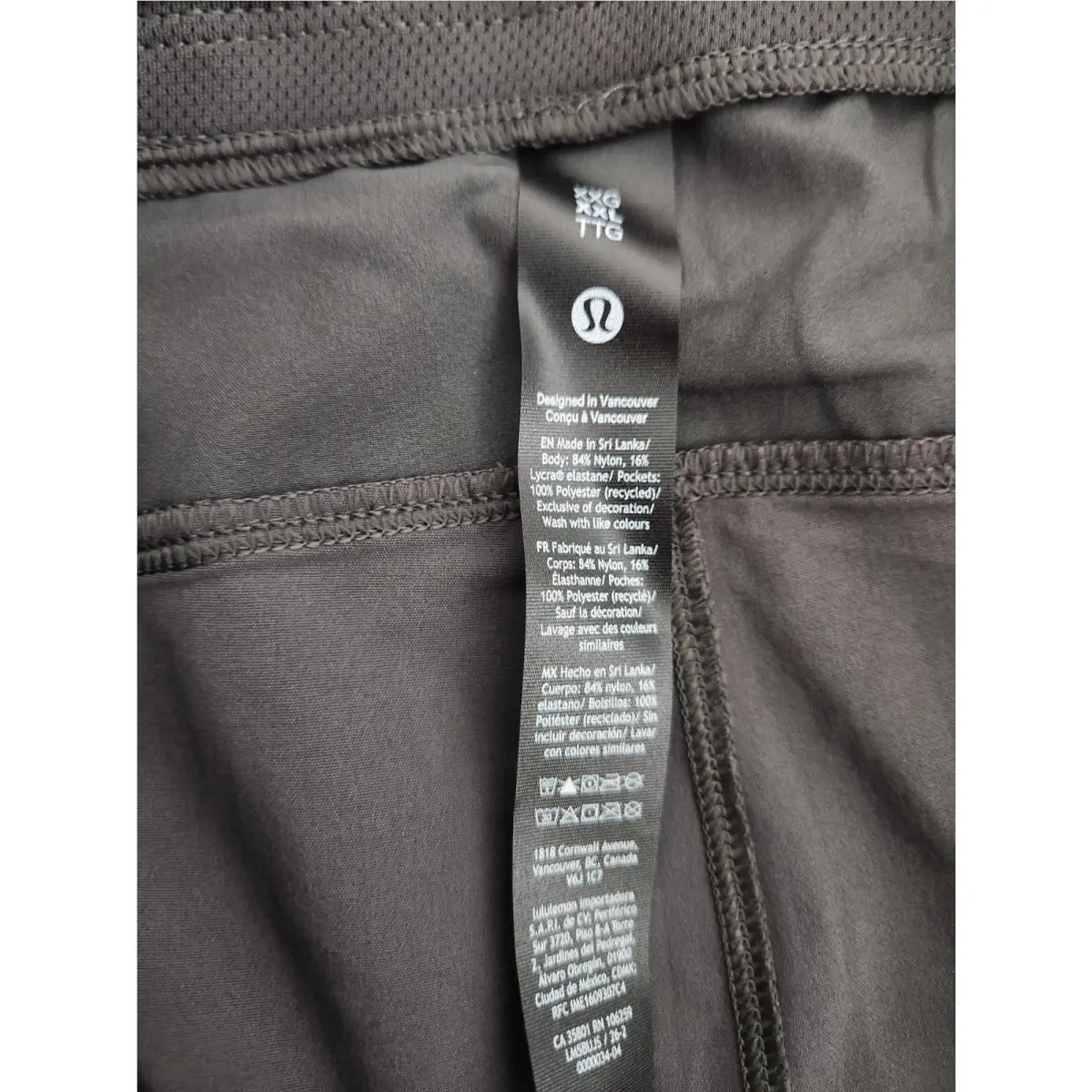 Lululemon clothing - Lululemon Mile Maker - Mile Maker - Graphite Grey 5