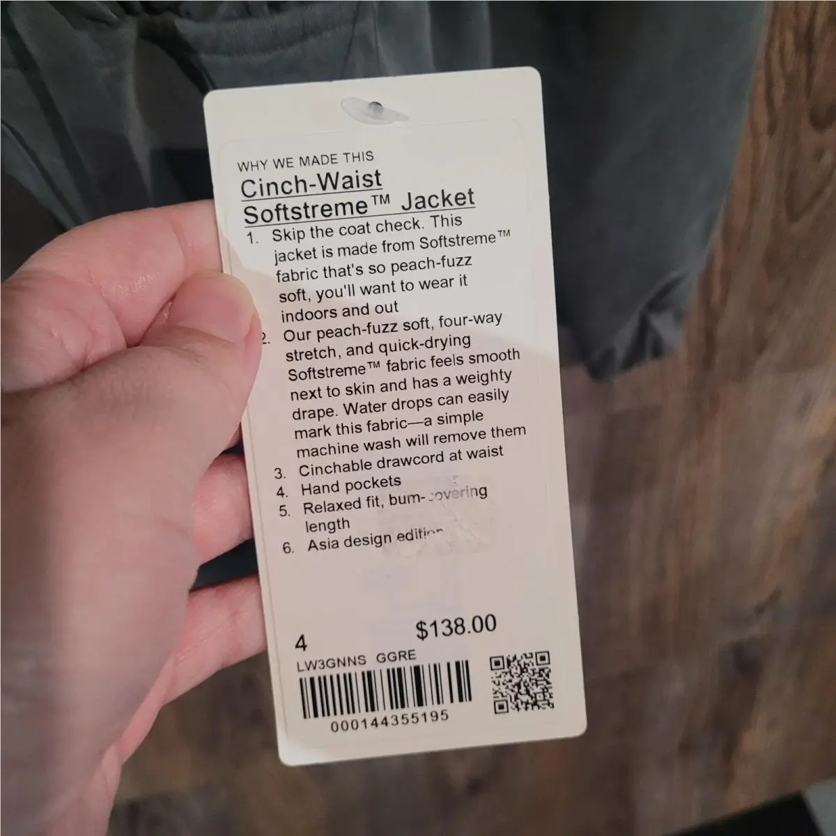 Lululemon clothing - Gray 7