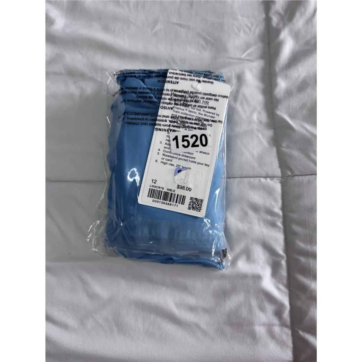 Lululemon clothing - Blue 9