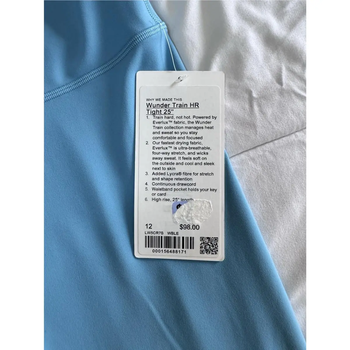Lululemon clothing - Blue 1
