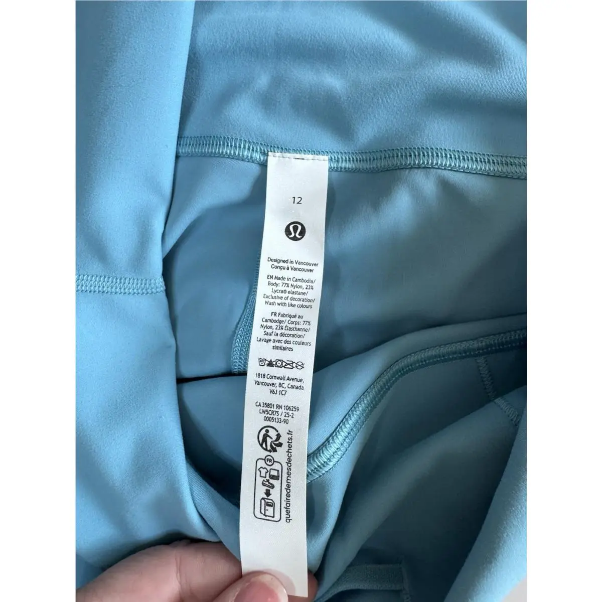 Lululemon clothing - Blue 3