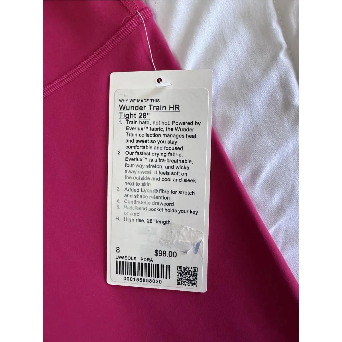 Lululemon clothing - Pink 2