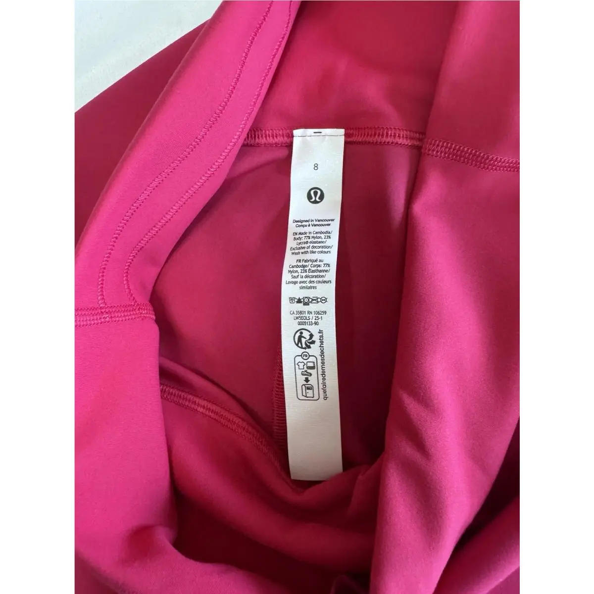 Lululemon clothing - Pink 3