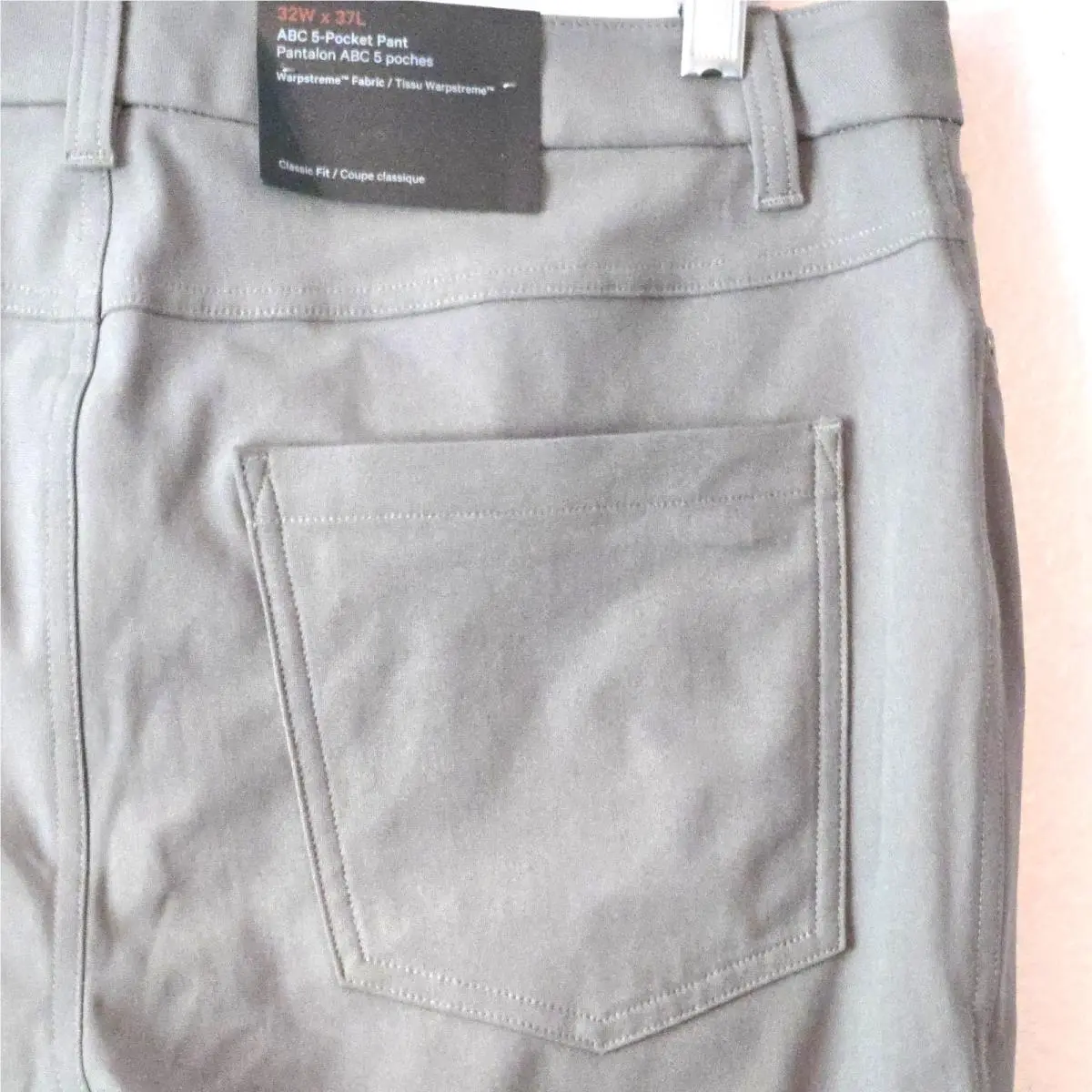 Lululemon clothing - Lululemon ABC - ABC - Gray 11
