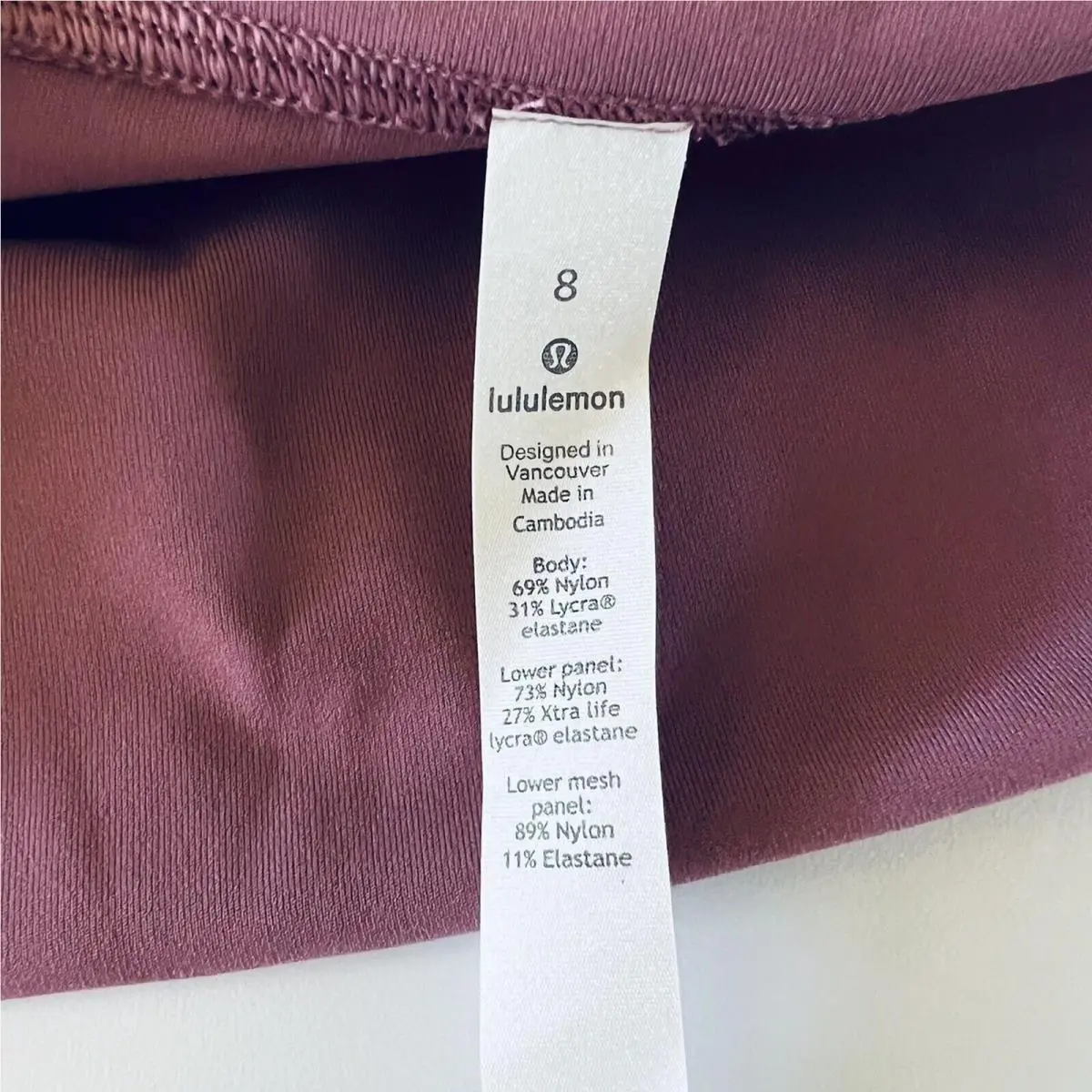 Lululemon clothing - Purple 4