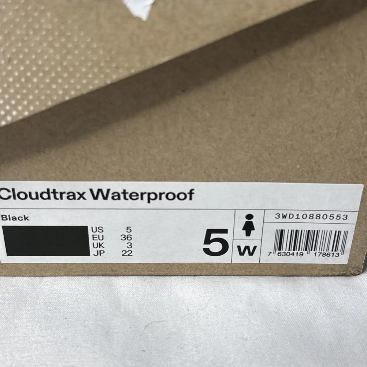 On-Running shoes - On Cloudtrax - Cloudtrax - Black, Manufacturer: Black (UPC: 7630419178613) 7