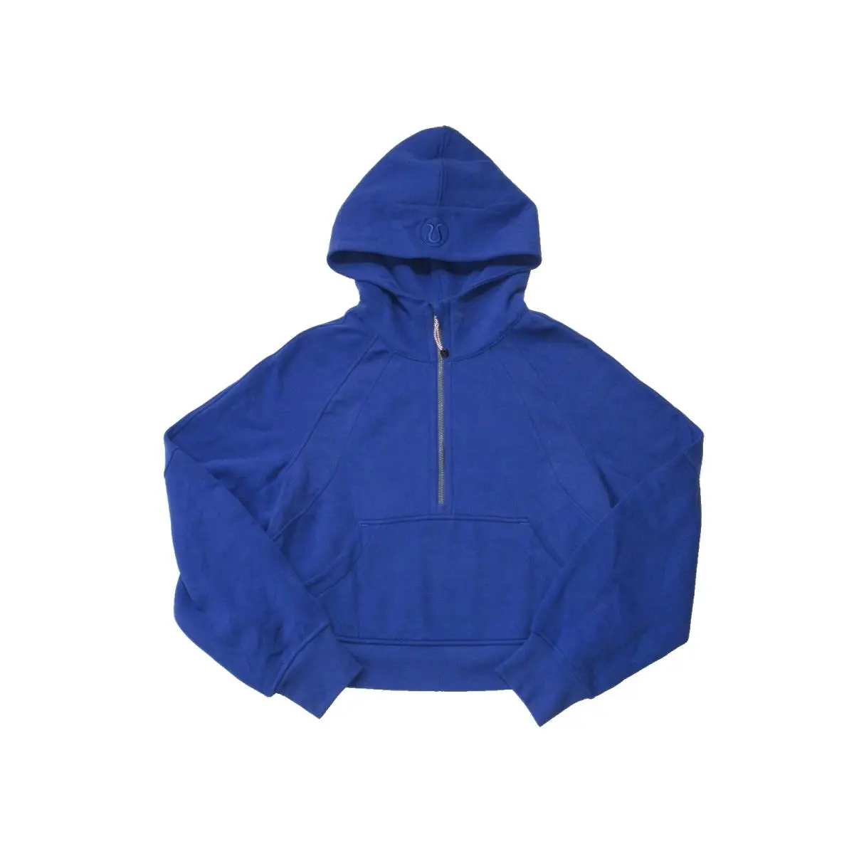 Lululemon Scuba Oversized Half Zip Hoodie in Psychic Blue Sweatshirt Xs/s