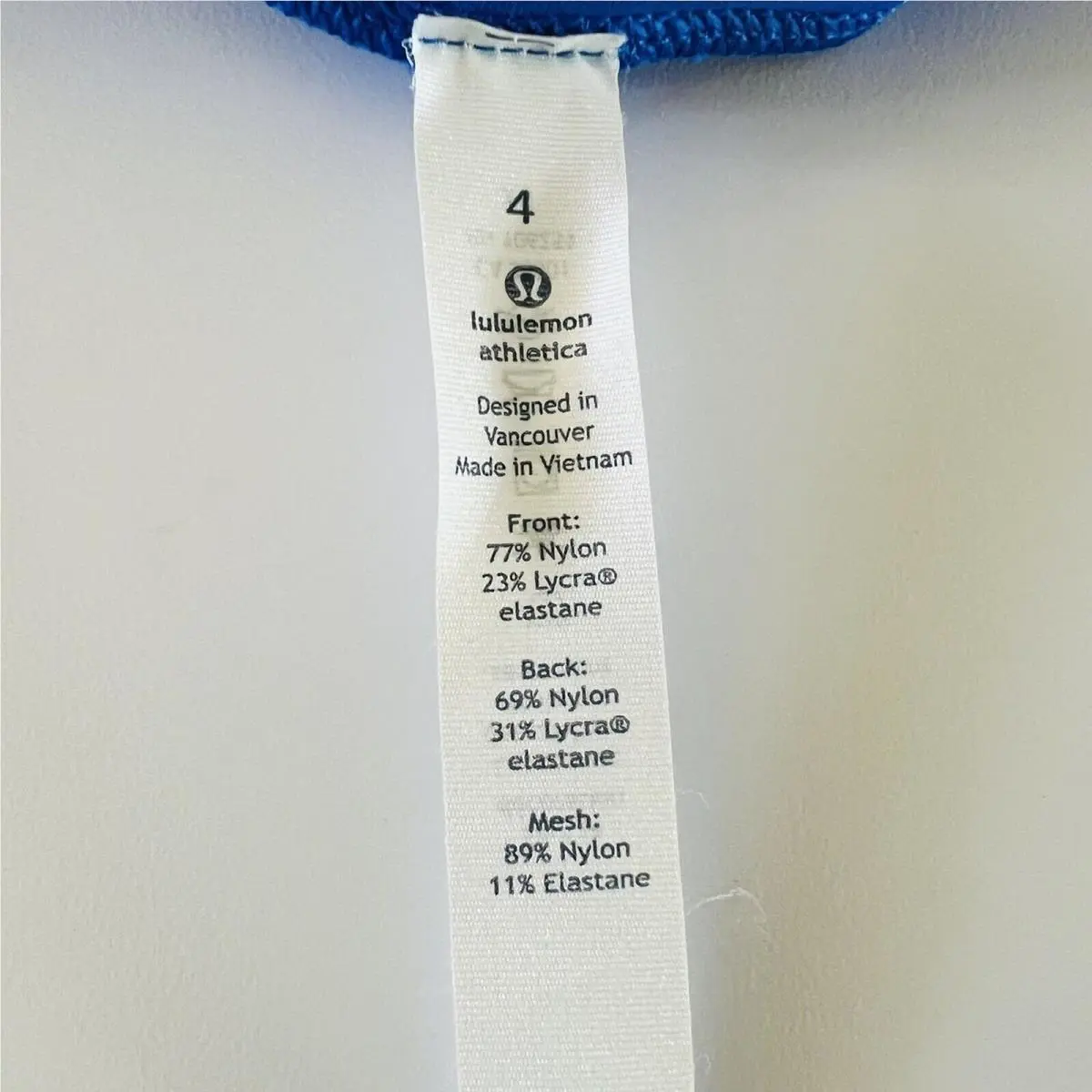 Lululemon clothing - Blue 4