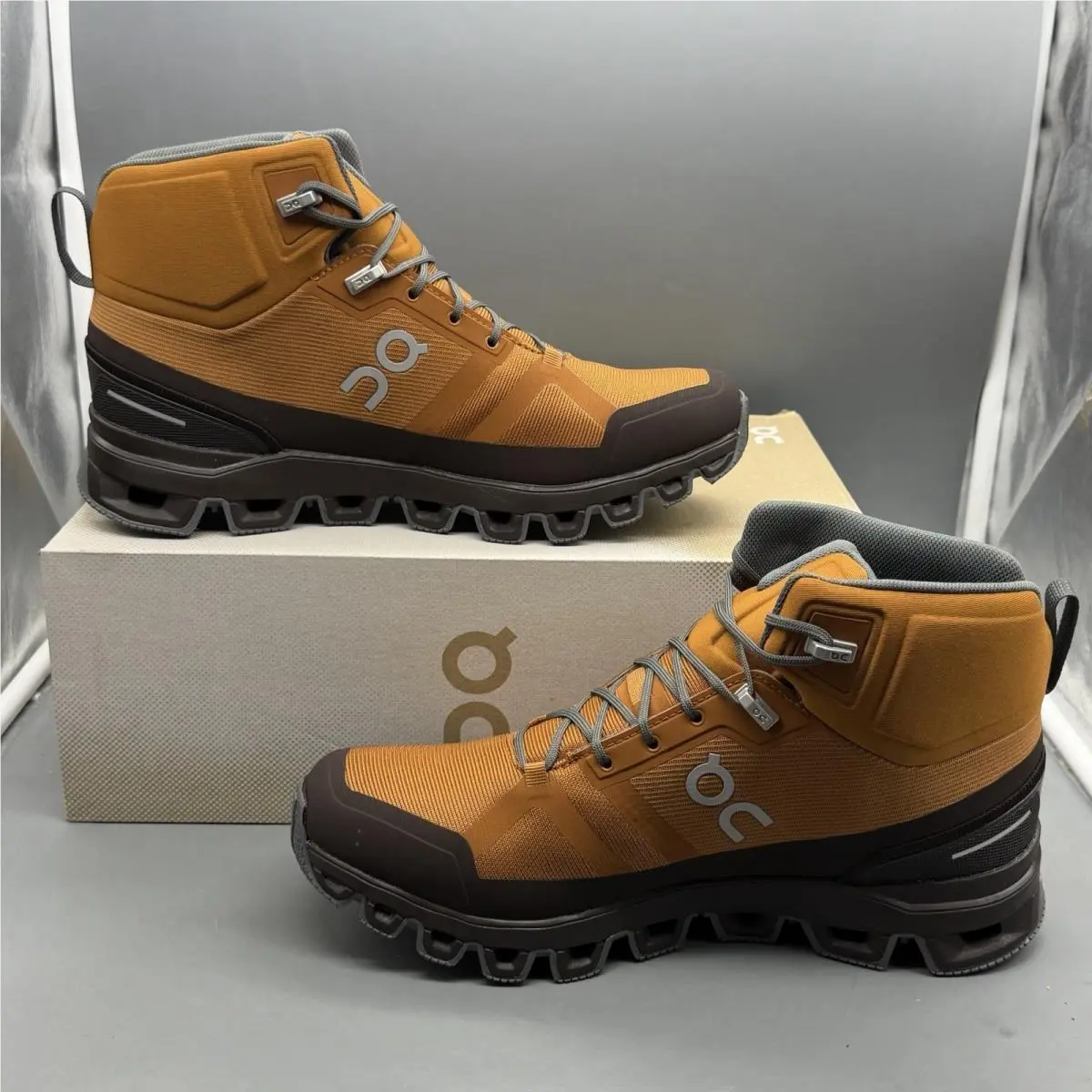 On-Running shoes - Cloudrock Waterproof - Cloudrock Waterproof - 2399549 - Pecan/Brown (UPC: 7630040594691) 1