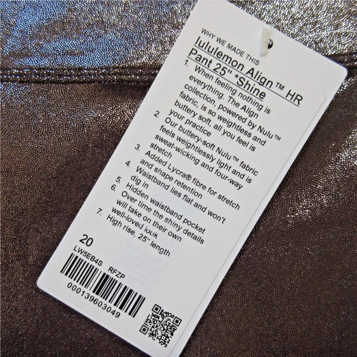 Lululemon clothing - Brown 1