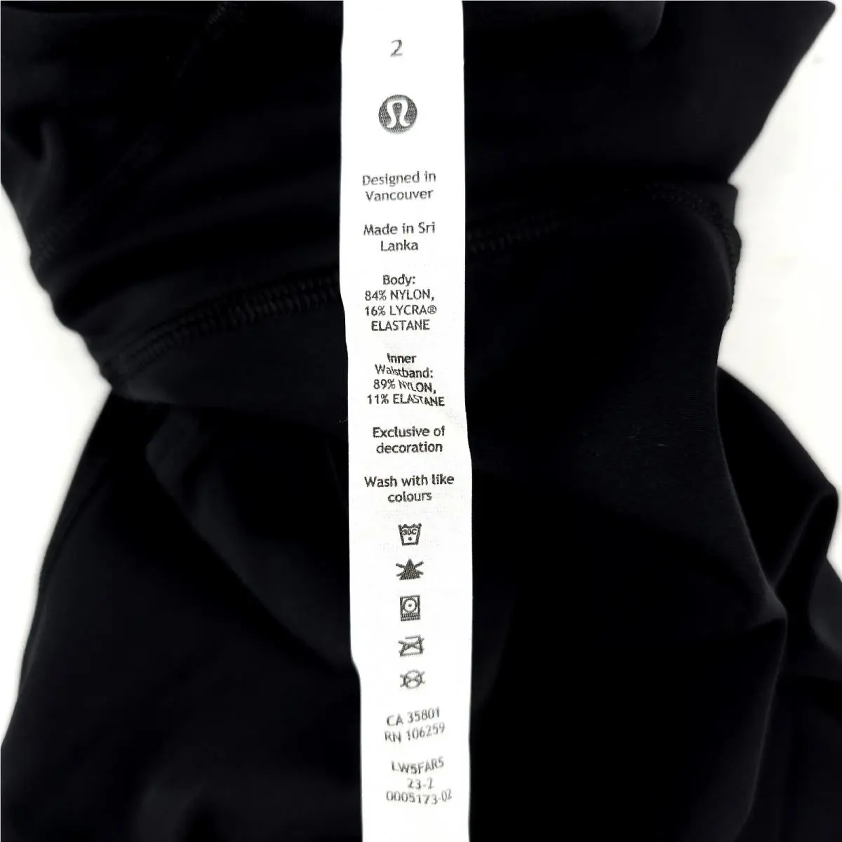 Lululemon clothing - Black 5