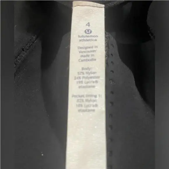 Lululemon clothing - Lululemon Kicking Asphalt - Kicking Asphalt - Black 1
