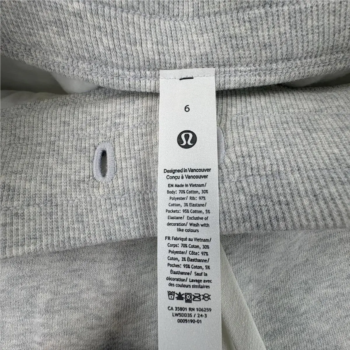 Lululemon clothing - Gray 3