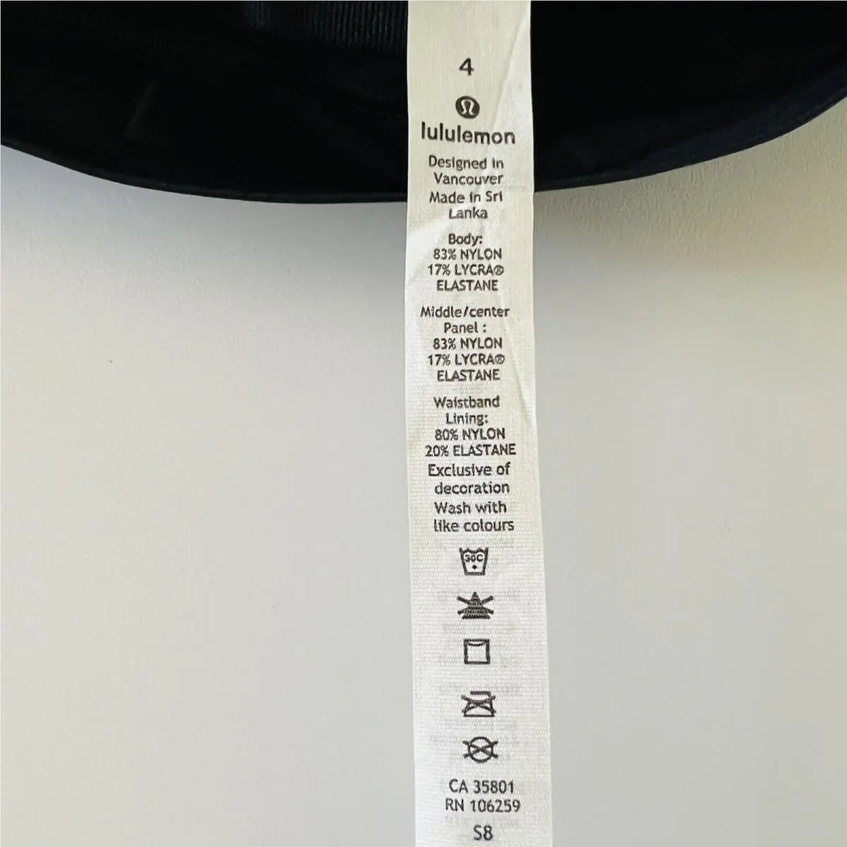 Lululemon clothing - Black 5