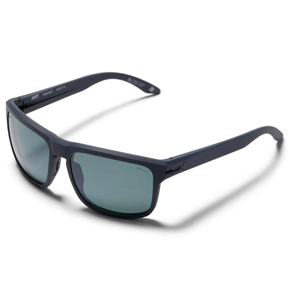 Man`s Sunglasses Spy Optic Region XL Matte Steel Blue Happy Gray Green Polar Silver Mirror by SPY Optics