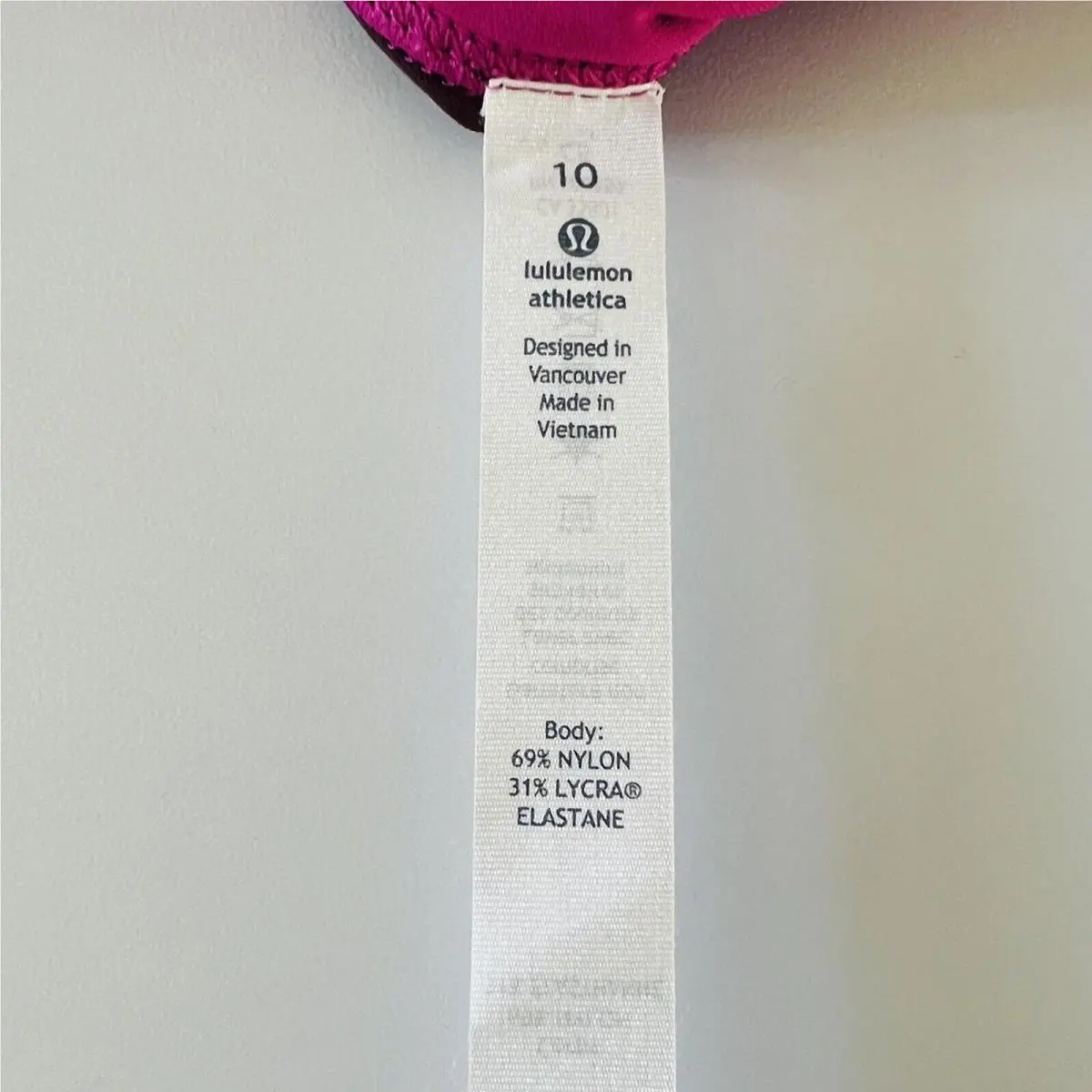 Lululemon clothing - Red 4