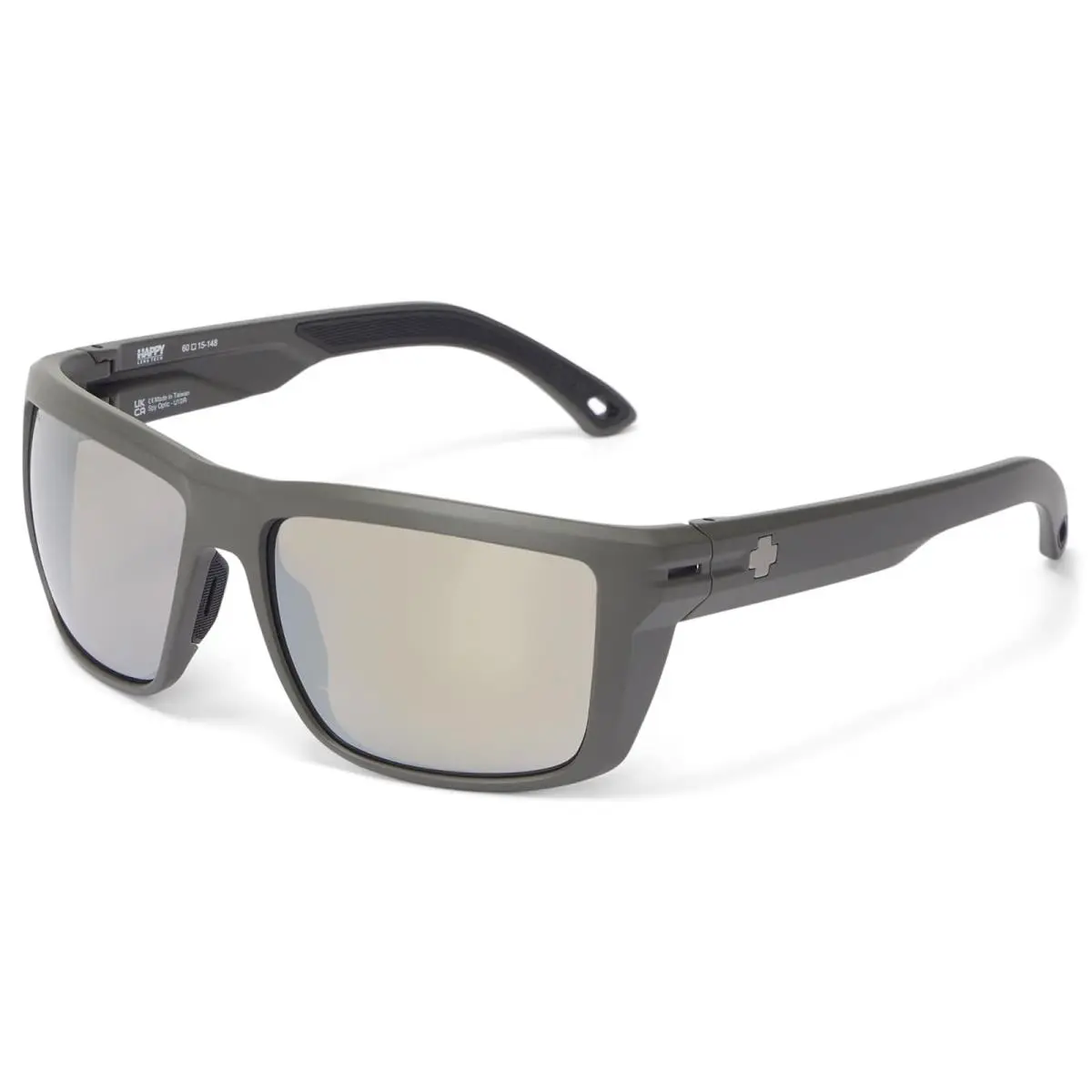 Man`s Sunglasses Spy Optic Overhaul XL Matte Olive Happy Bronze Pewter Mirror by SPY Optics