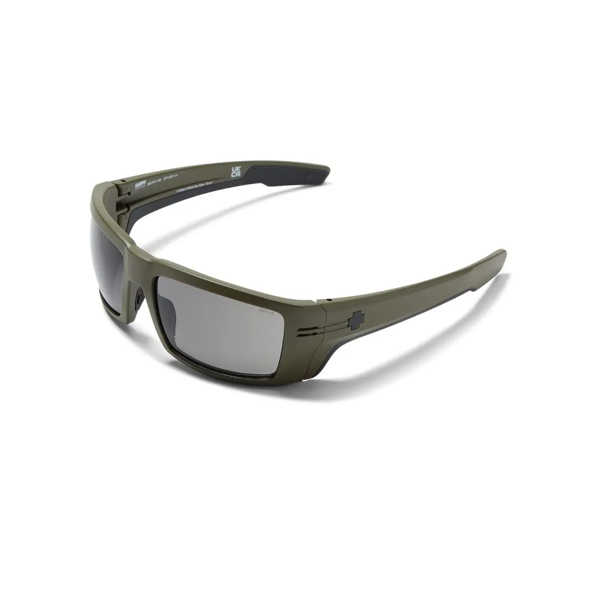 Unisex Sunglasses Spy Optic Rebar - Ansi Matte Army Green/Happy Gray, Frame: Multicolor